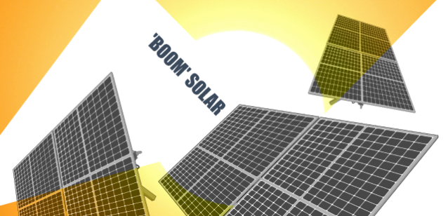 Montaje placas solares/energía solar fotovoltaica.