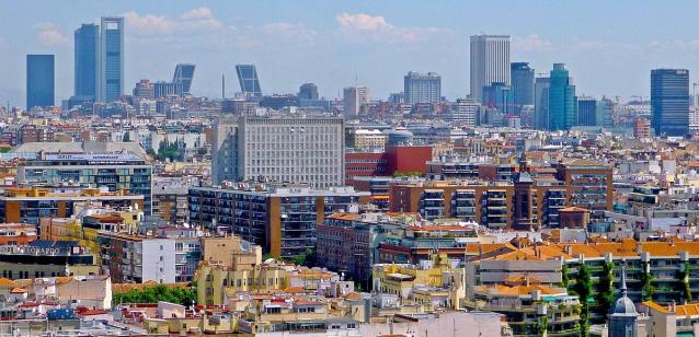 Madrid skyline vivienda casa hipoteca alquiler