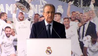 El Real Madrid anuncia que Florentino Pérez es positivo en coronavirus