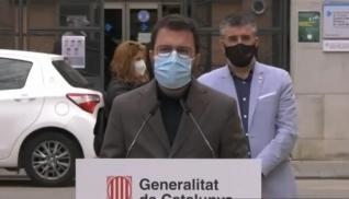 Aragonès pide "serenidad" y garantizar el derecho de manifestación