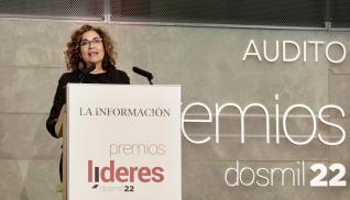 Discurso María Jesús Montero en los Premios La Información 2022