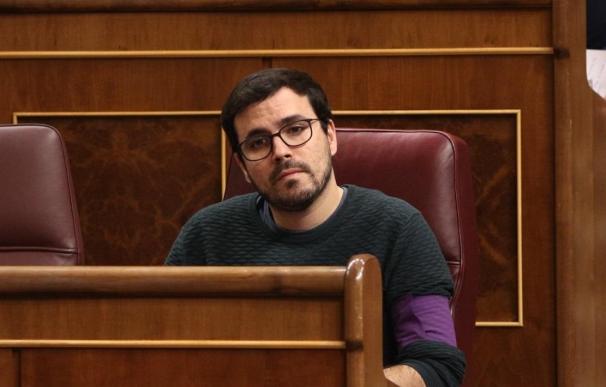 Alberto Garzón dice que "hace falta una izquierda fuerte y radical" y apuesta por "la confluencia"