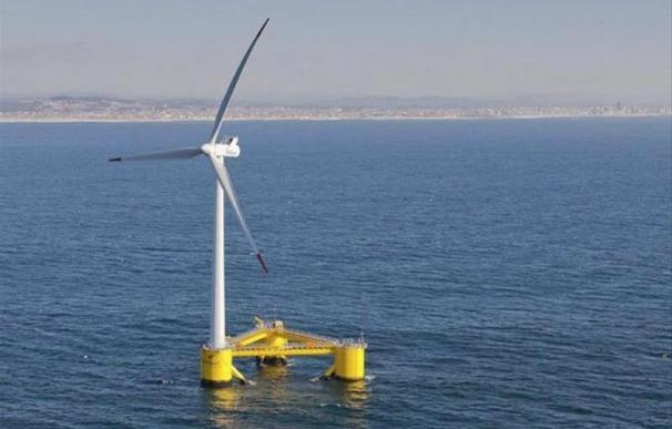 La energía eólica también flota en el mar
