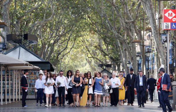 Aniversario de los atentados en Barcelona y Cambrils