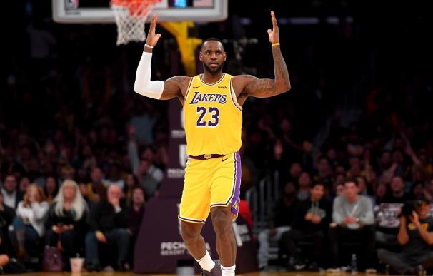 LeBron James jugador de Los Angeles Lakers