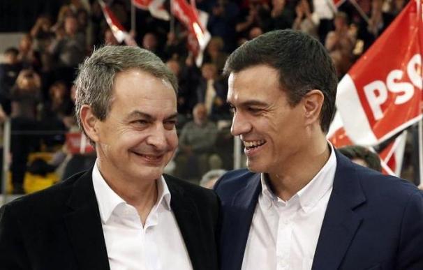 Zapatero negó la crisis en la campaña electoral de 2008. Once años después la historia puede repetirse con Sánchez. / EFE