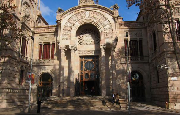 Fachada del Palau de Justícia, sede del TSJC y de la Audiencia de Barcelona