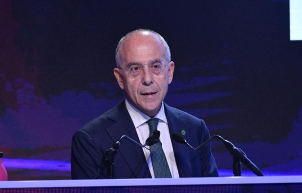 Francesco Starace, CEO de Enel, en la presentación del plan estratégico 2019