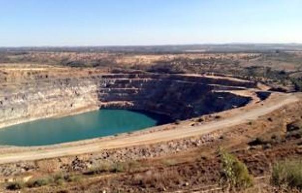 Imagen de la corta de la mina de Aznalcóllar