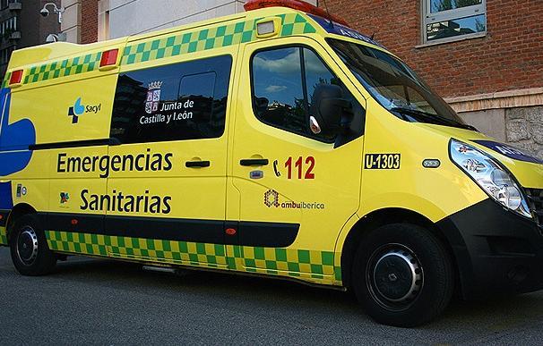 Ambulancia del Sacyl.