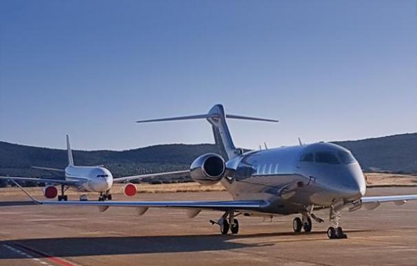 El aeropuerto de Ciudad Real resucita con los jets privados de cazadores y empresarios