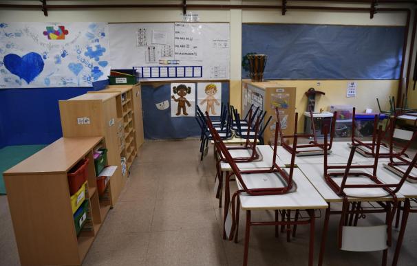 Aula de Infantil de un Colegio de Educación Infantil y Primaria, foto de archivo