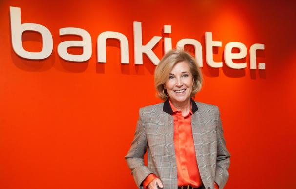 La consejera delegada de Bankinter, María Dolores Dancausa, en la presentación de resultados de 2019 en la sede del banco en Madrid.