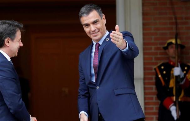 Sánchez y Conte sellan una alianza para pelear unidos por 'súperfondo' de la UE