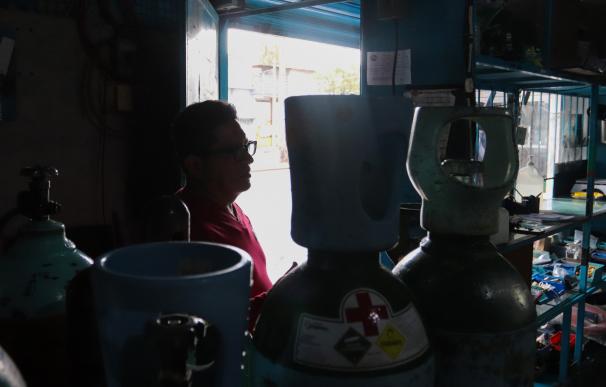 El vendedor mexicano de oxígeno que perdió a cuatro familiares en la pandemia