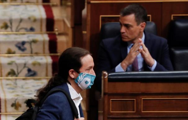 Sánchez e Iglesias ponen a sus 'fontaneros' alerta para dar el toque final a los Presupuestos
