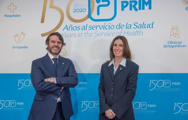 Jorge Prim y Lucía Comenge, vicepresidente y presidenta del grupo