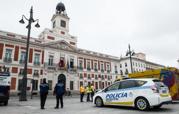 Puerta del Sol Madrid policía Samur