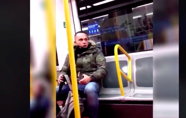 Ataque racista en el metro de madrid