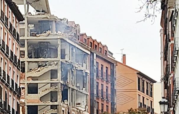 Explosión edificio Puerta de Toledo Madrid