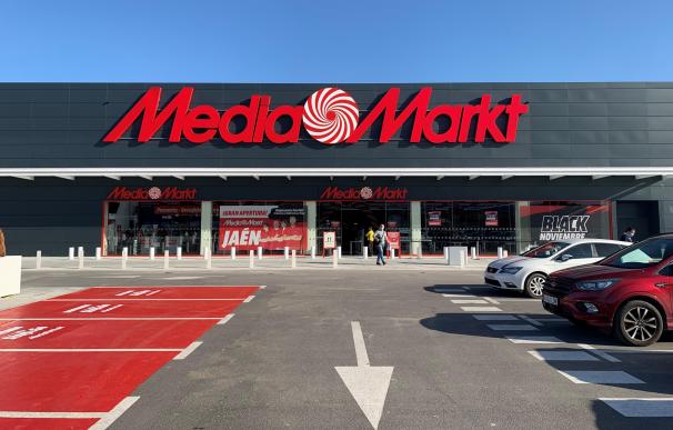 Fachada de la tienda MediaMarkt en Jaén. MEDIAMARKT (Foto de ARCHIVO) 19/11/2020