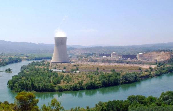 Imagen de la central nuclear de Ascó.