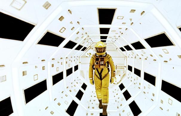 Escena de 2001 Odisea en el espacio, de Stanley Kubrick