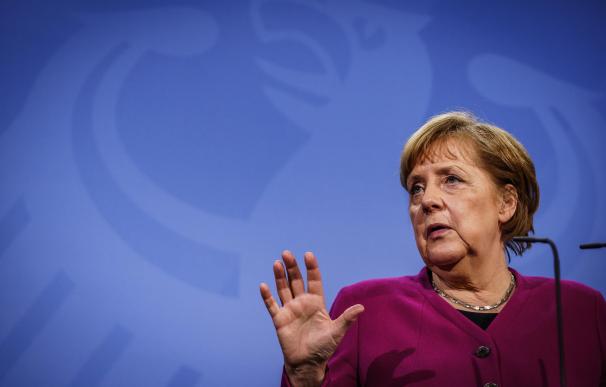 La canciller alemana, Angela Merkel, durante una comparecencia reciente.
