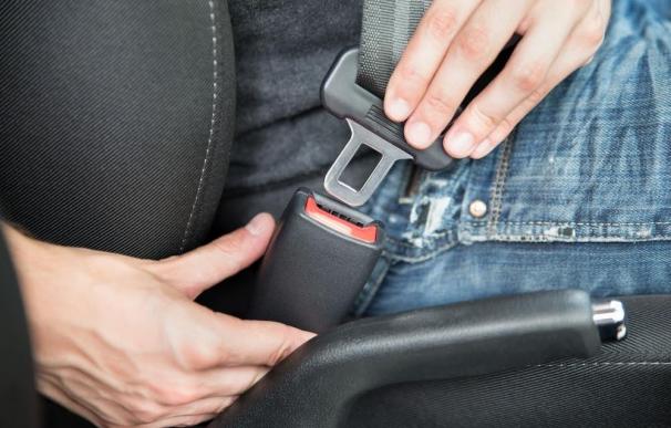 Una persona se abrocha el cinturón de seguridad. SCT (Foto de ARCHIVO) 18/2/2021