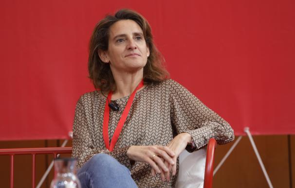 La ministra para la Transición Ecológica, Teresa Ribera