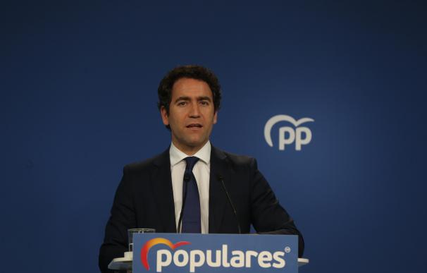 El secretario general del Partido Popular, Teodoro García Egea