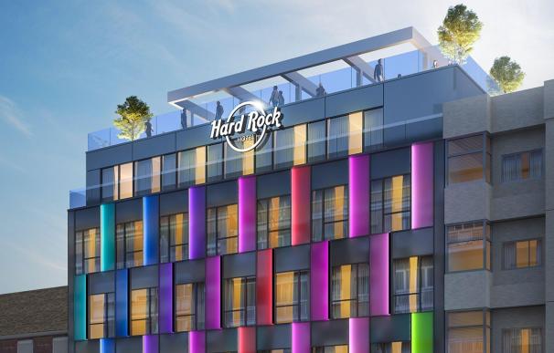 Simulación del hotel Hard Rock de Atocha