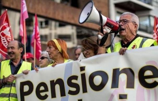 Protesta pensiones