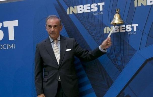 Jabier Basagoiti, presidente de Inbest, en el toque de campana de su salida al MAB
INBEST