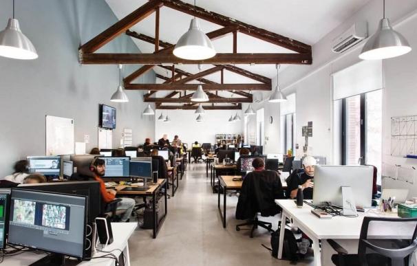 Imagen de archivo de un espacio de 'coworking' en Madrid.