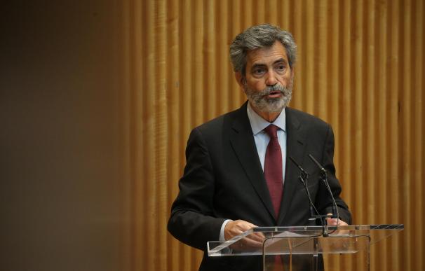 El presidente del CGPJ, Carlos Lesmes