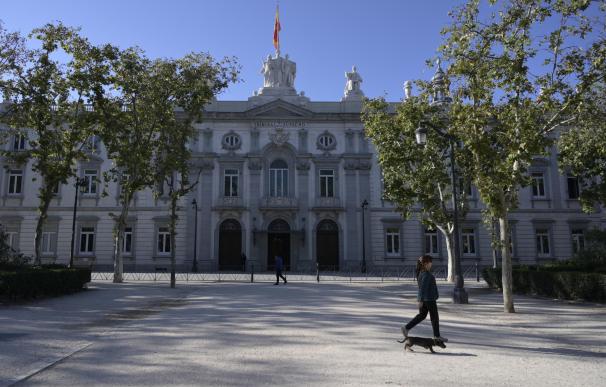 La fachada del Tribunal Supremo, a 15 de octubre de 2021, en Madrid (España). 15 OCTUBRE 2021;TRIBUNAL SUPREMO Óscar Cañas / Europa Press 15/10/2021