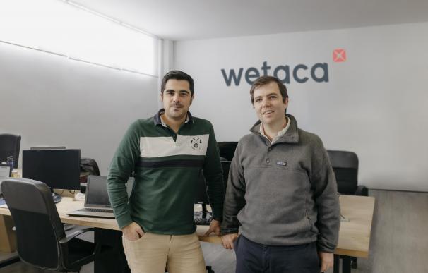Efrén Álvarez y Andrés Casal, cofundadores de Wetaca.