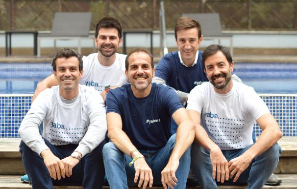 Fundadores de Yaba, Rubén Ferreiro, David Baratech, Alejandro Fresneda, Sergi de Pablos y Patxi Archanco