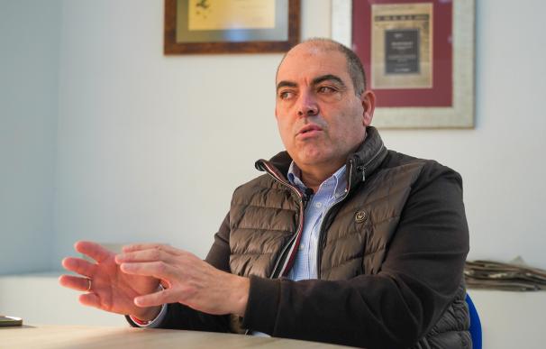El presidente de ATA y vicepresidente de la CEOE, Lorenzo Amor, en la entrevista con Europa Press a 30 de diciembre 2021 en Sevilla (Andalucía) Eduardo Briones / Europa Press 30/12/2021