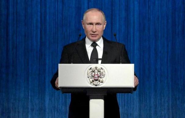 Vladimir Putin, un cuarto de siglo al frente del Kremlin.