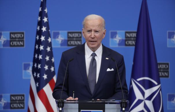 Joe Biden comparece en rueda de prensa tras la cumbre de la OTAN en Bruselas