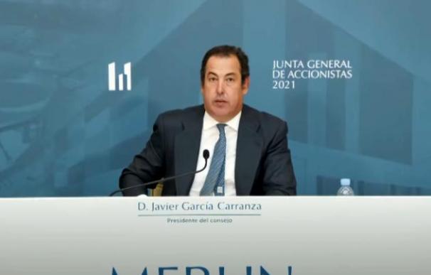 Javier García Carranza, presidente de Merlin Properties.