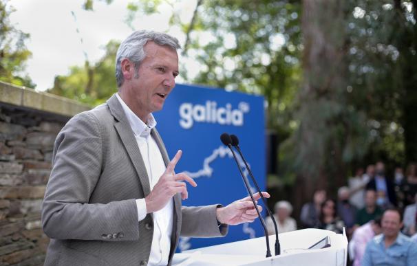 Lugo. Alfonso Rueda comienza la campaña que le convertirá en el nuevo líder del PPdeG y Presidente de la Xunta de Galicia.
