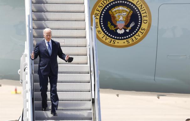Biden llega a Madrid