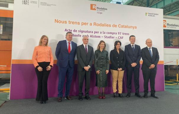 Renfe realiza una compra histórica de 97 trenes para mejorar la red catalana
