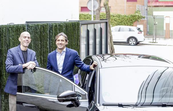 El CEO de Cabify y el director de Equity, Growth Capital del BEI, Alessandro Izzo.