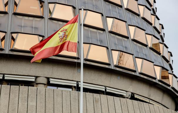 Fachada de la Sede del Tribunal Constitucional, a 2 de diciembre de 2022, en Madrid (España).