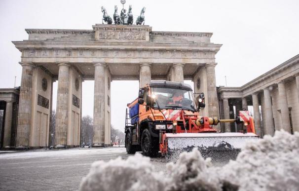 Berlín nieve Alemania frío