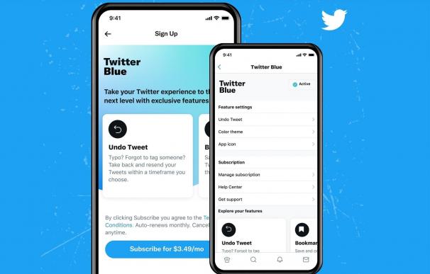 Los clientes de Twitter Blue de EEUU podrán twittear hasta 4.000 caracteres